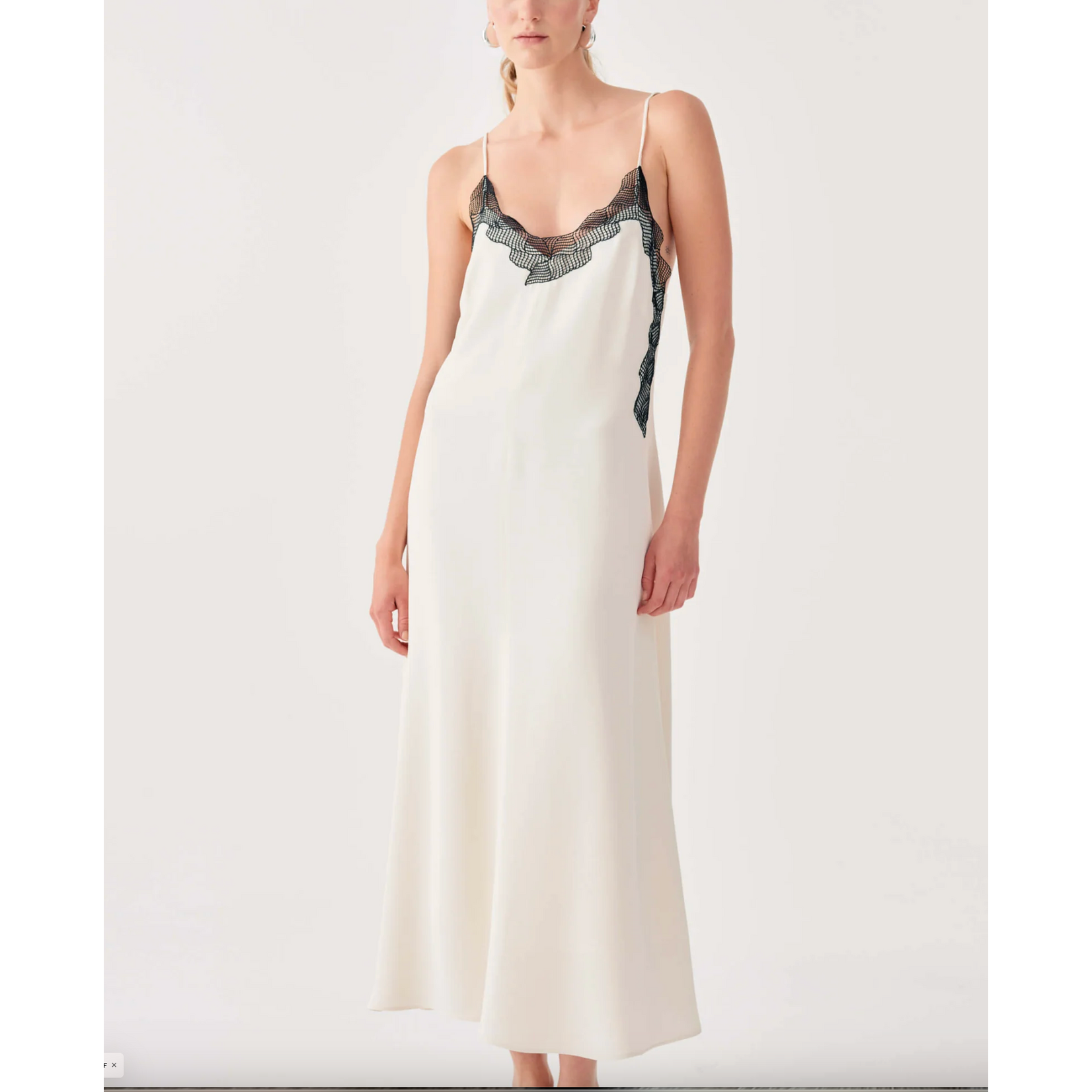 Beatrice Long Dress with Lace