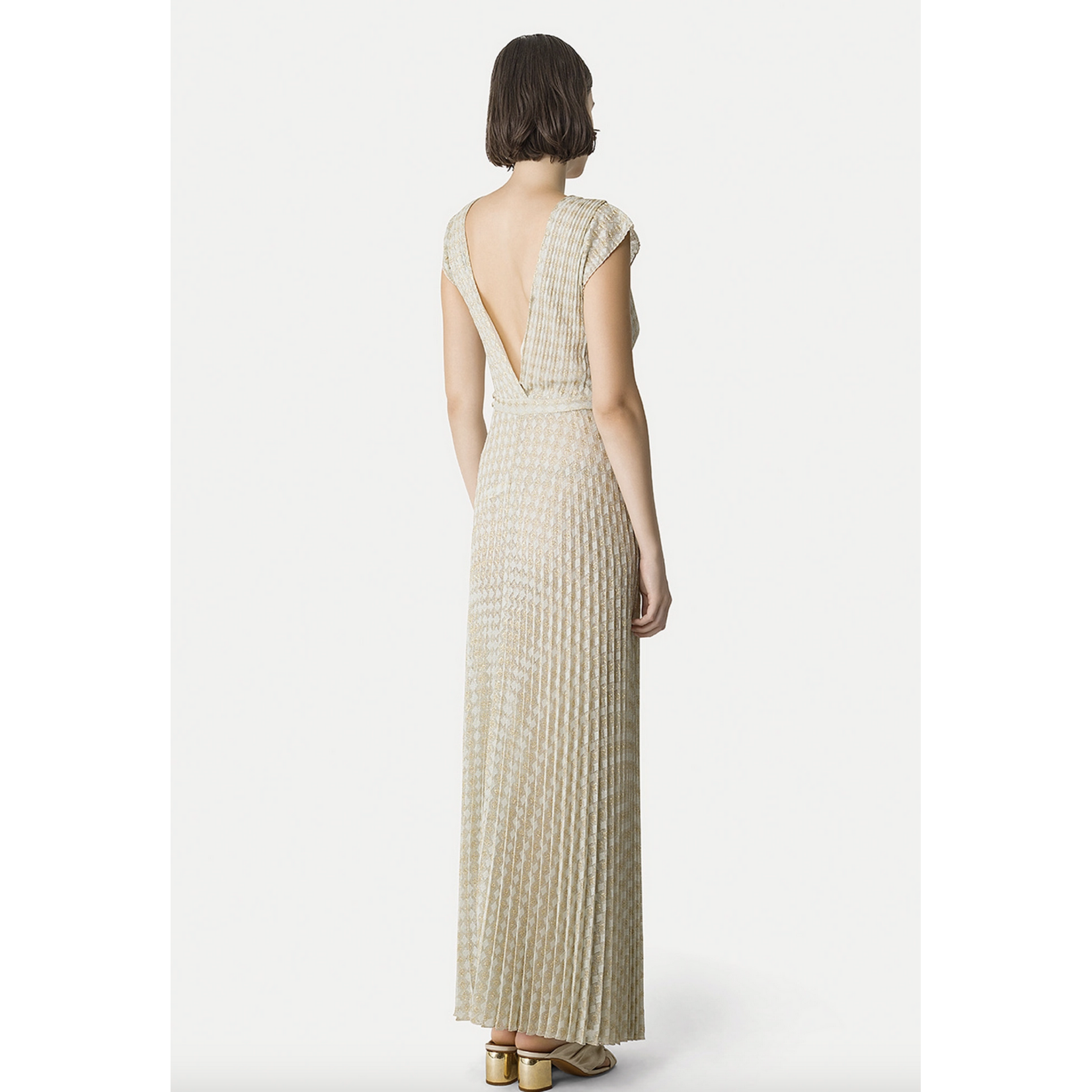 Forte Forte Diamond Jersey Plisse Dress