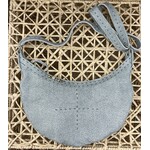 Cindy Kirk Sling - Natural Denim w/Grey