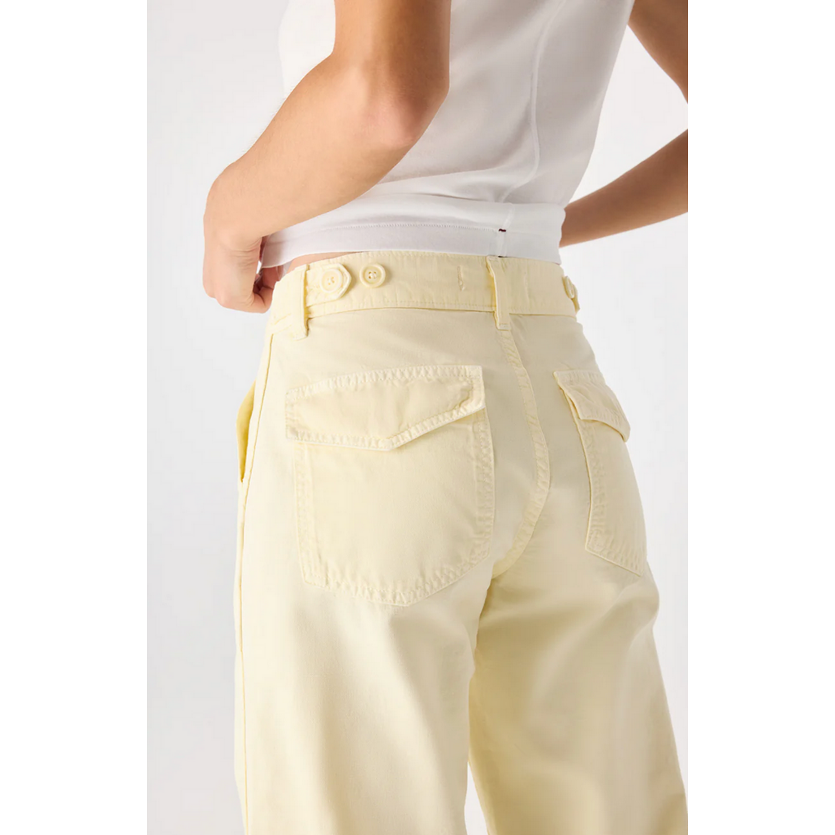 AMO Easy Army Slouch Crop