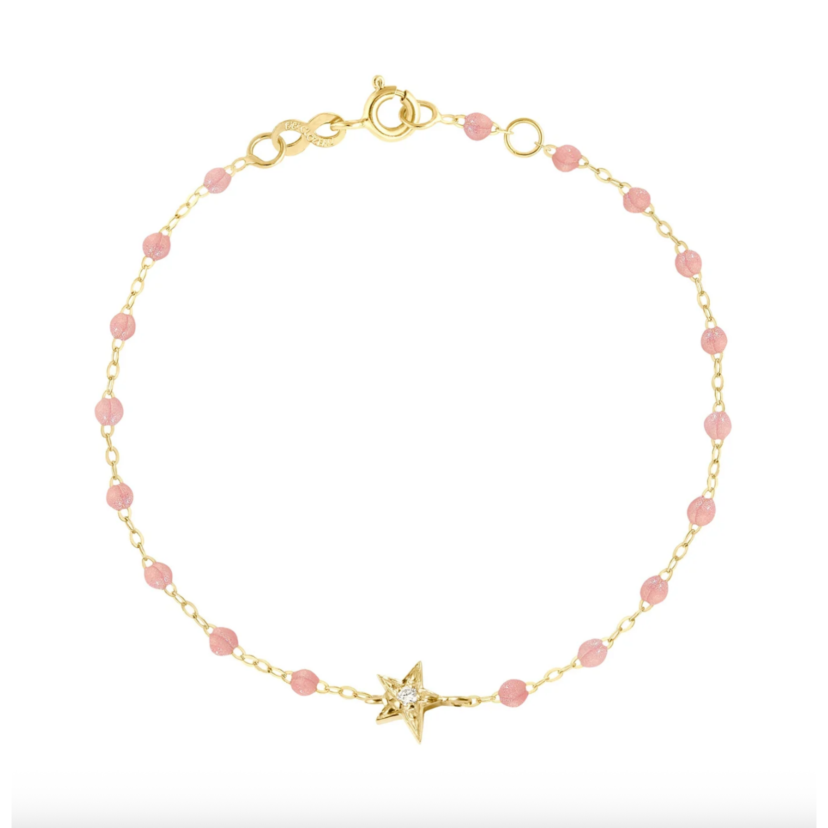 Gigi Clozeau Star Classic Gigi Bracelet, Blush