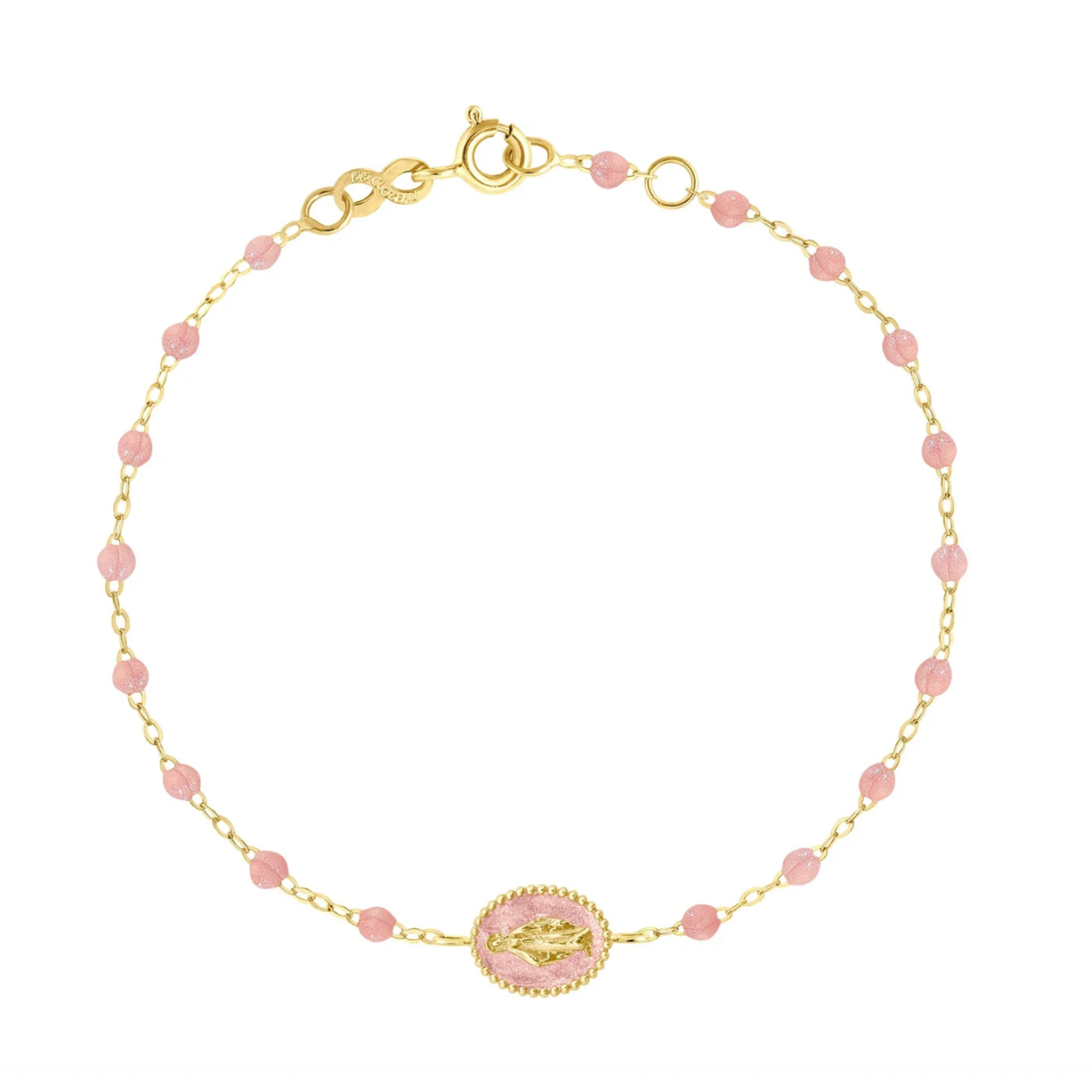 Gigi Clozeau Madone Resin Classic Gigi Bracelet, Blush
