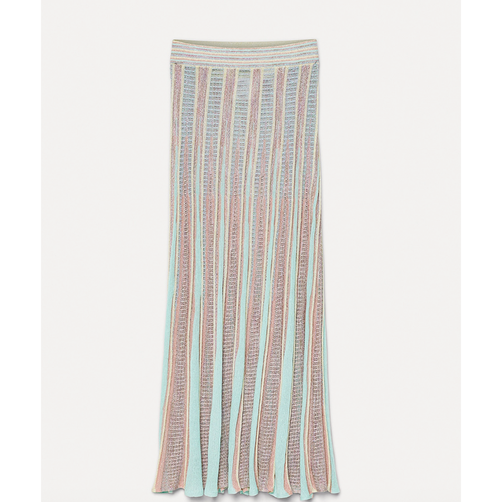 Forte Forte "Les Foiles" Intarsia Skirt