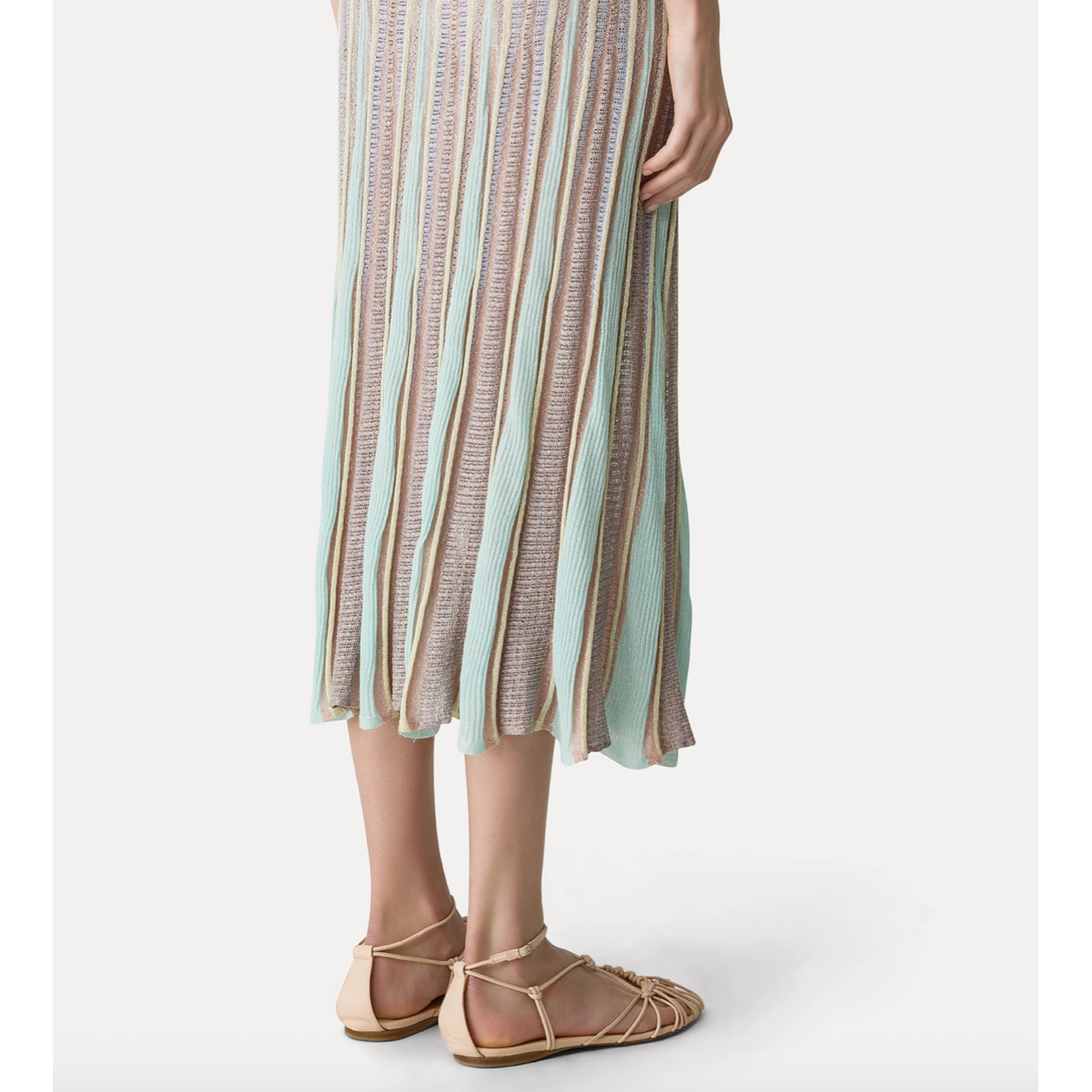 Forte Forte "Les Foiles" Intarsia Skirt