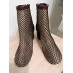 Forte Forte Strass Mesh Ankle Boots