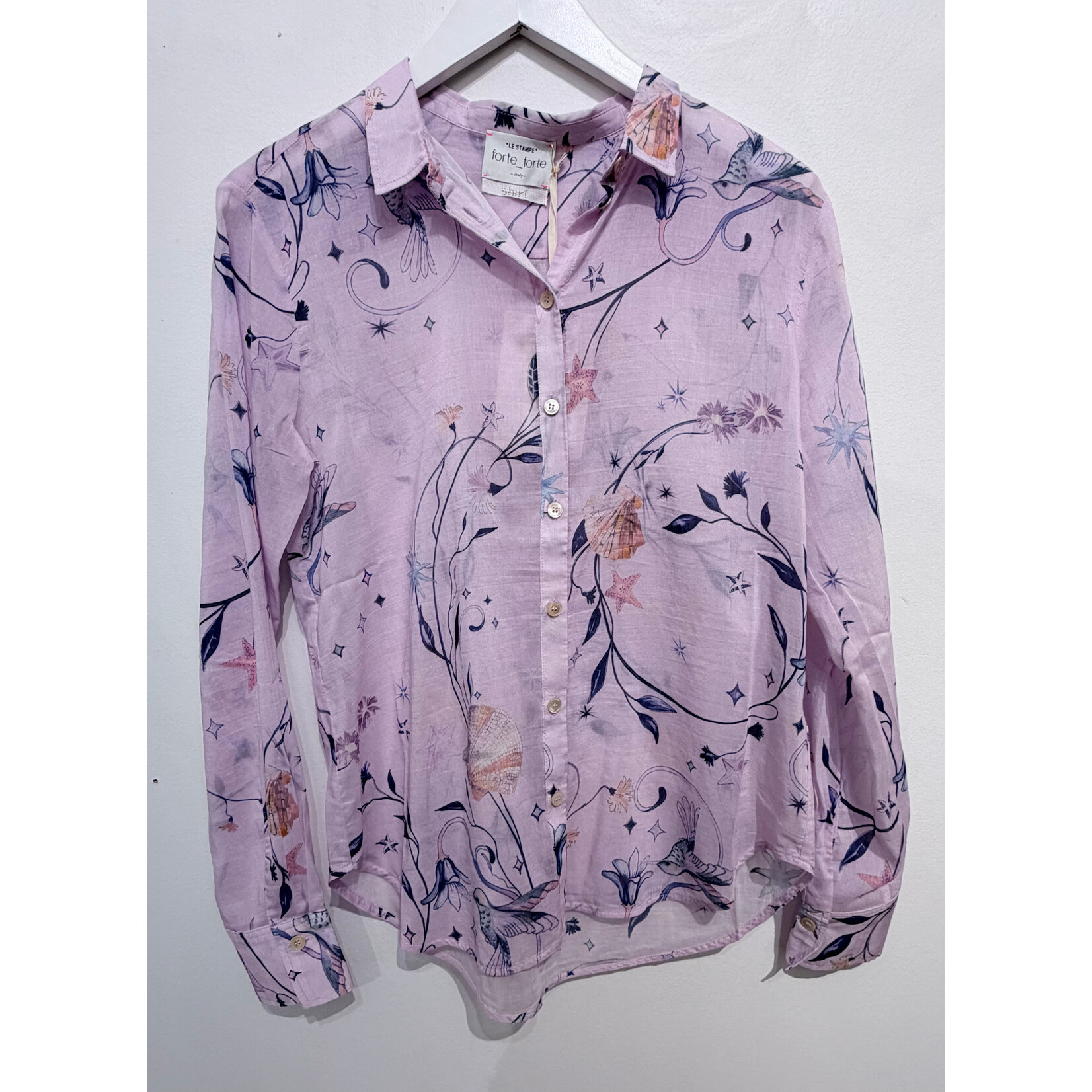 Forte Forte "Deliverance" Print Voile Shirt