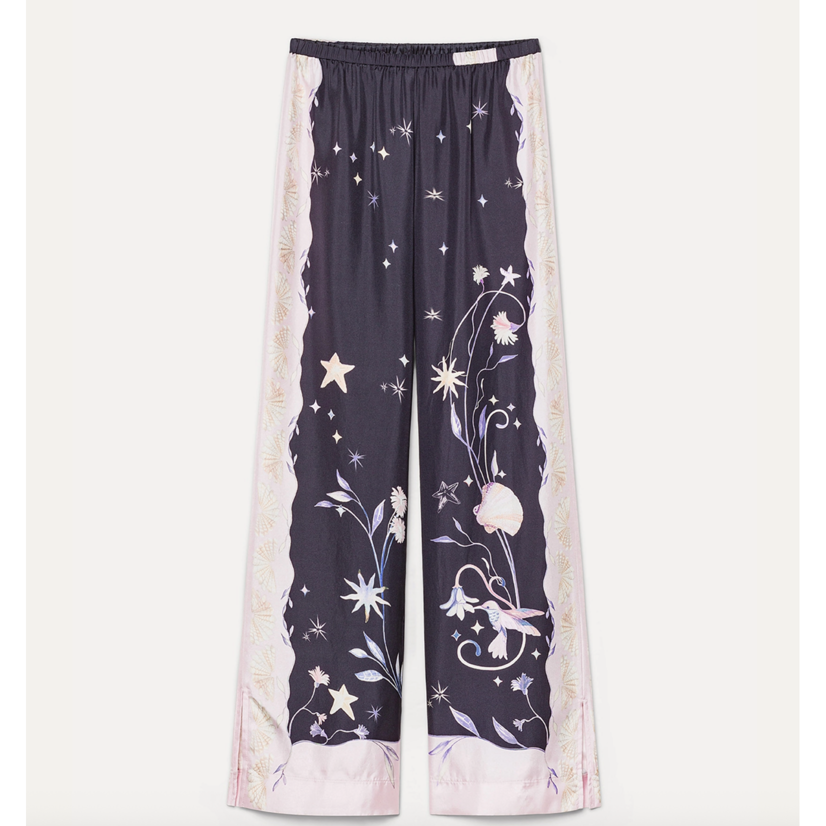 Forte Forte "Deliverance" Print Twill Stretch Trousers