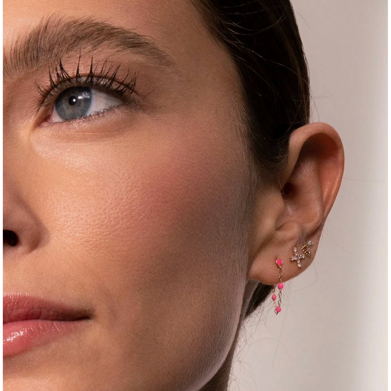 Gigi Clozeau Classic Gigi Pink Earrings