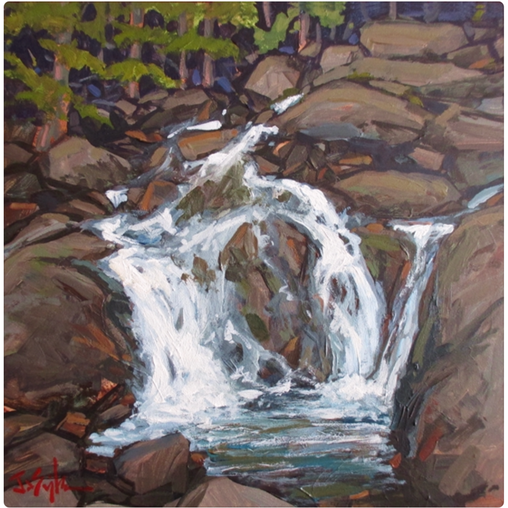Jeff Sojka Cascading Falls