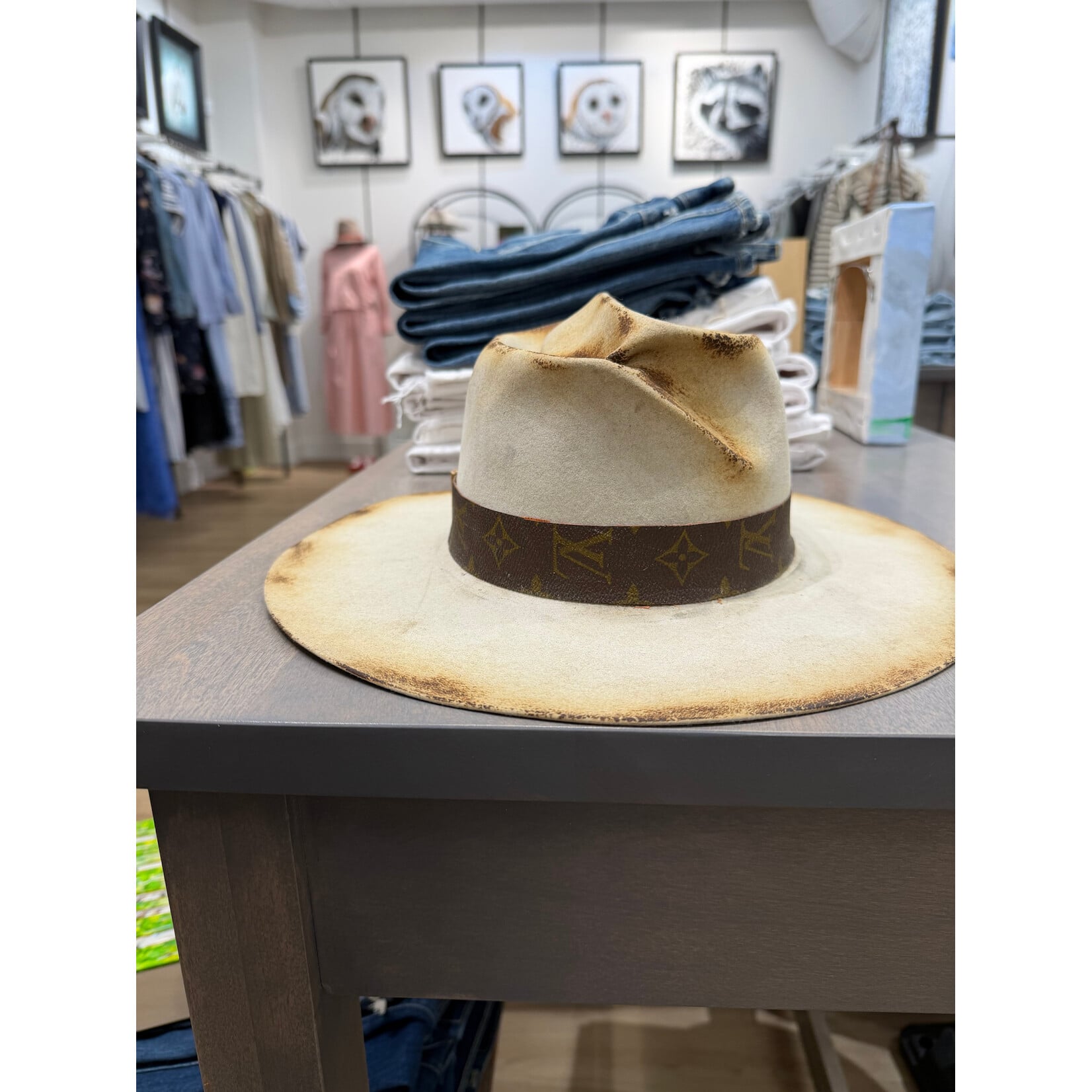 Demented Hat Co. Twisted Louis Size 6 7/8