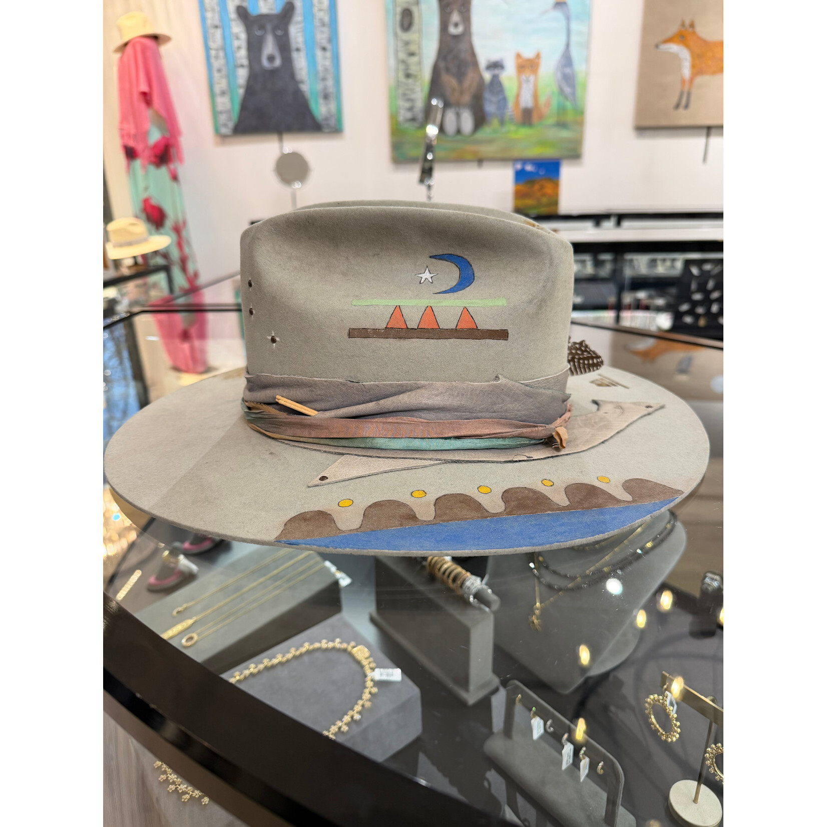 Demented Hat Co. Tee Pee Art Hat