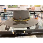 Demented Hat Co. Totally Twisted Grey Stetson, Size 71/8