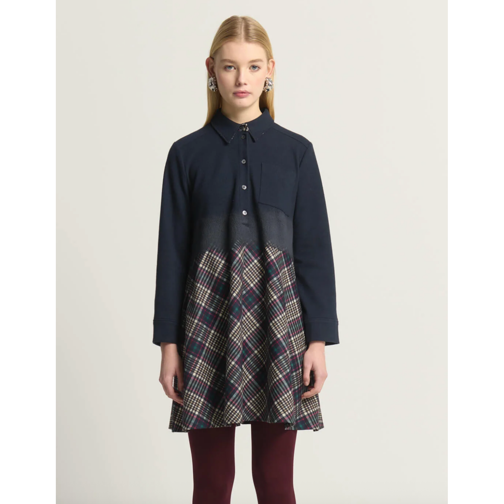 Beatrice Tartan Dress