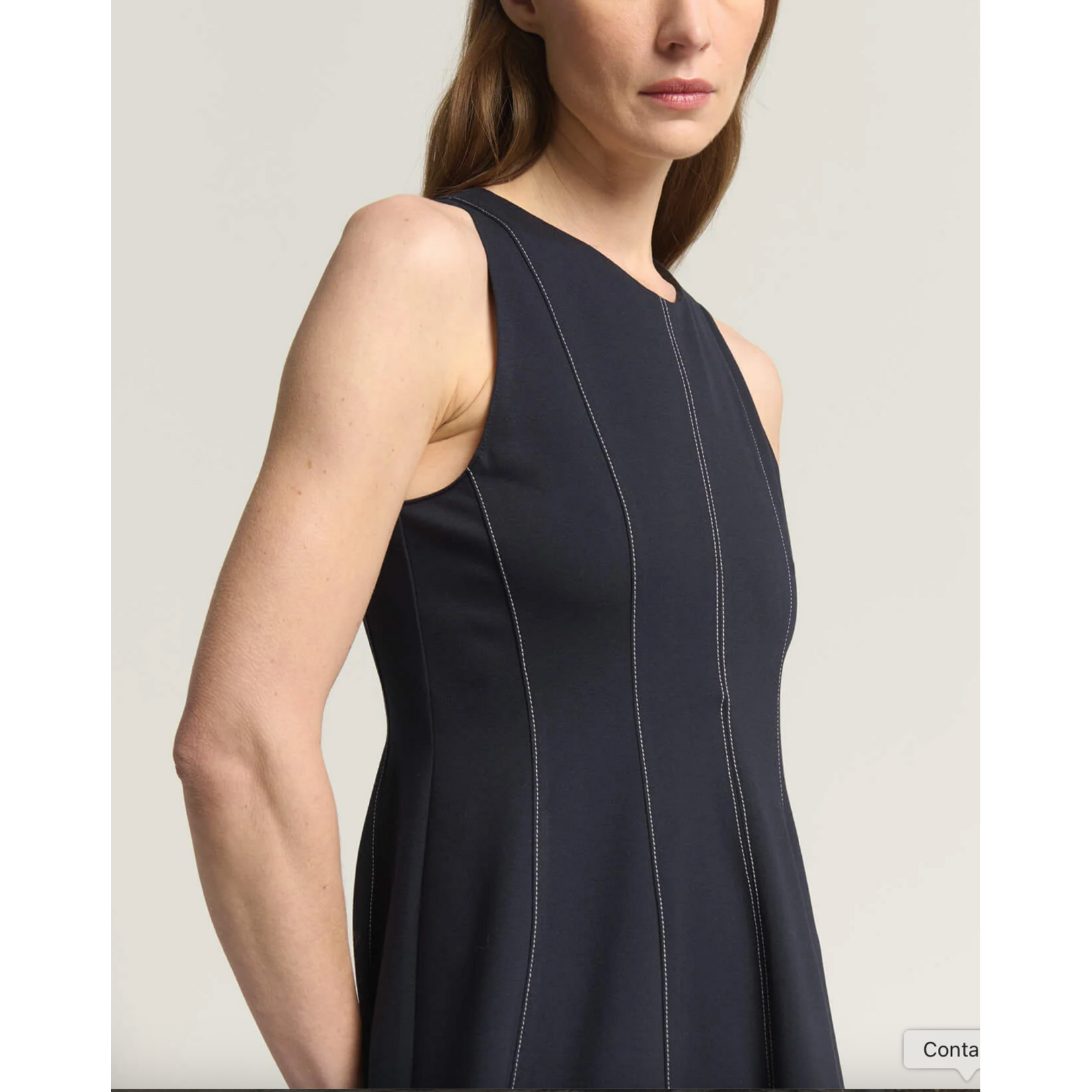 Beatrice Dress w/Stitching