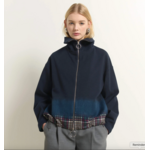 Beatrice Tartan Zip Sweatshirt