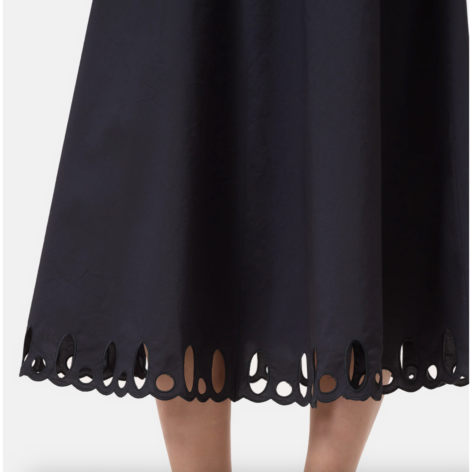Closed Embroidered Skirt