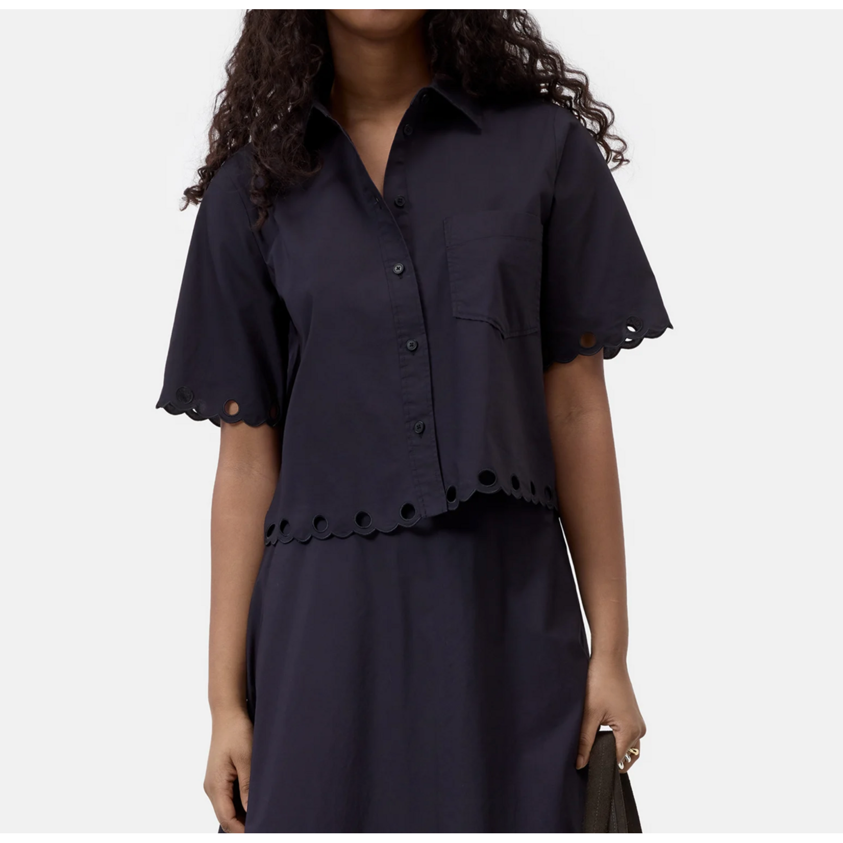 Closed Short Sleeve Shirt