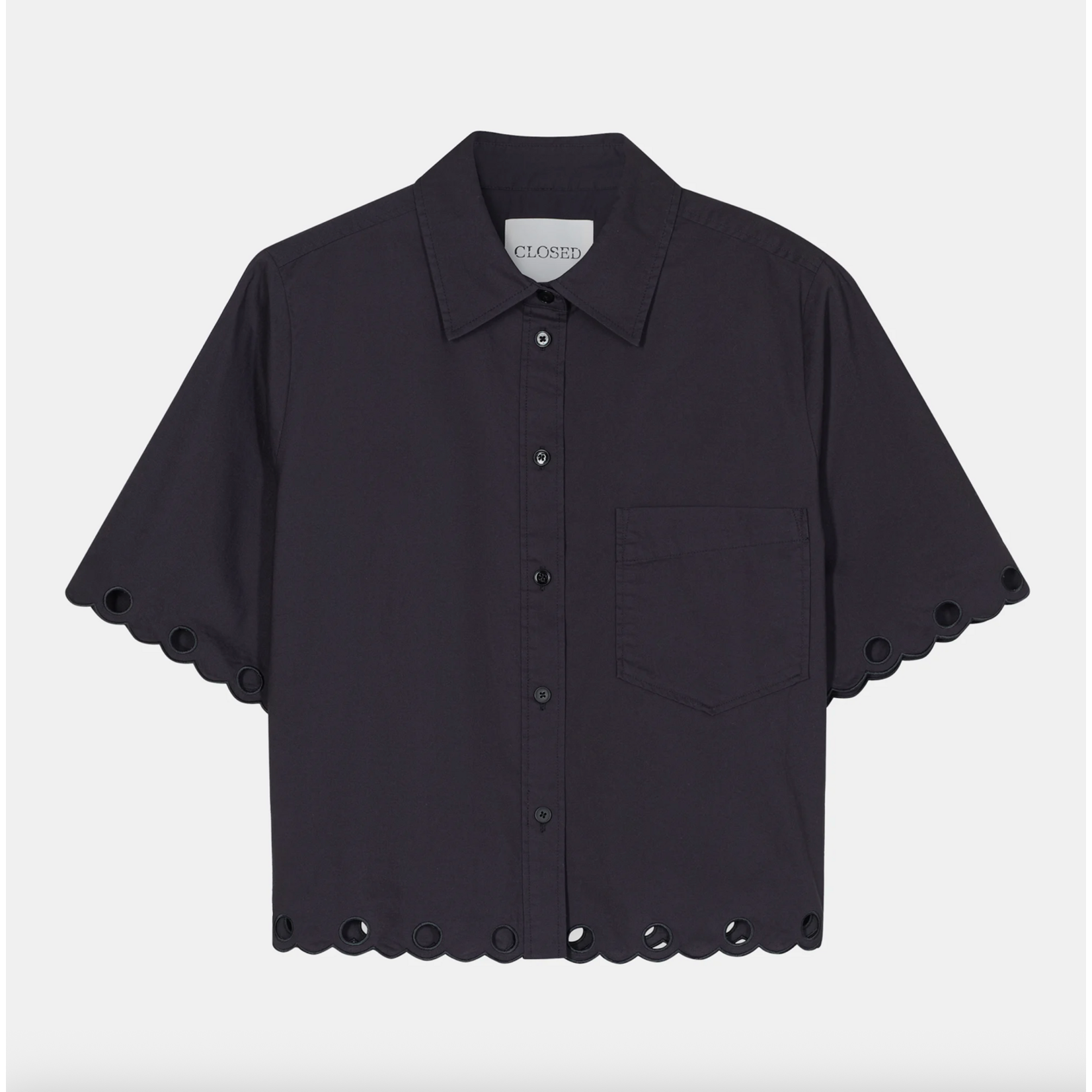 Closed Short Sleeve Shirt
