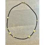 Alex Sepkus 18k and Black Spinel Beads "Fable Animals and Strange Characters" Necklace