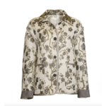 Forte Forte "La Lune En Fleur" Jacquard Oversized Coat