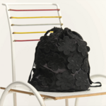 Beatrice Bag with Floral Appliques