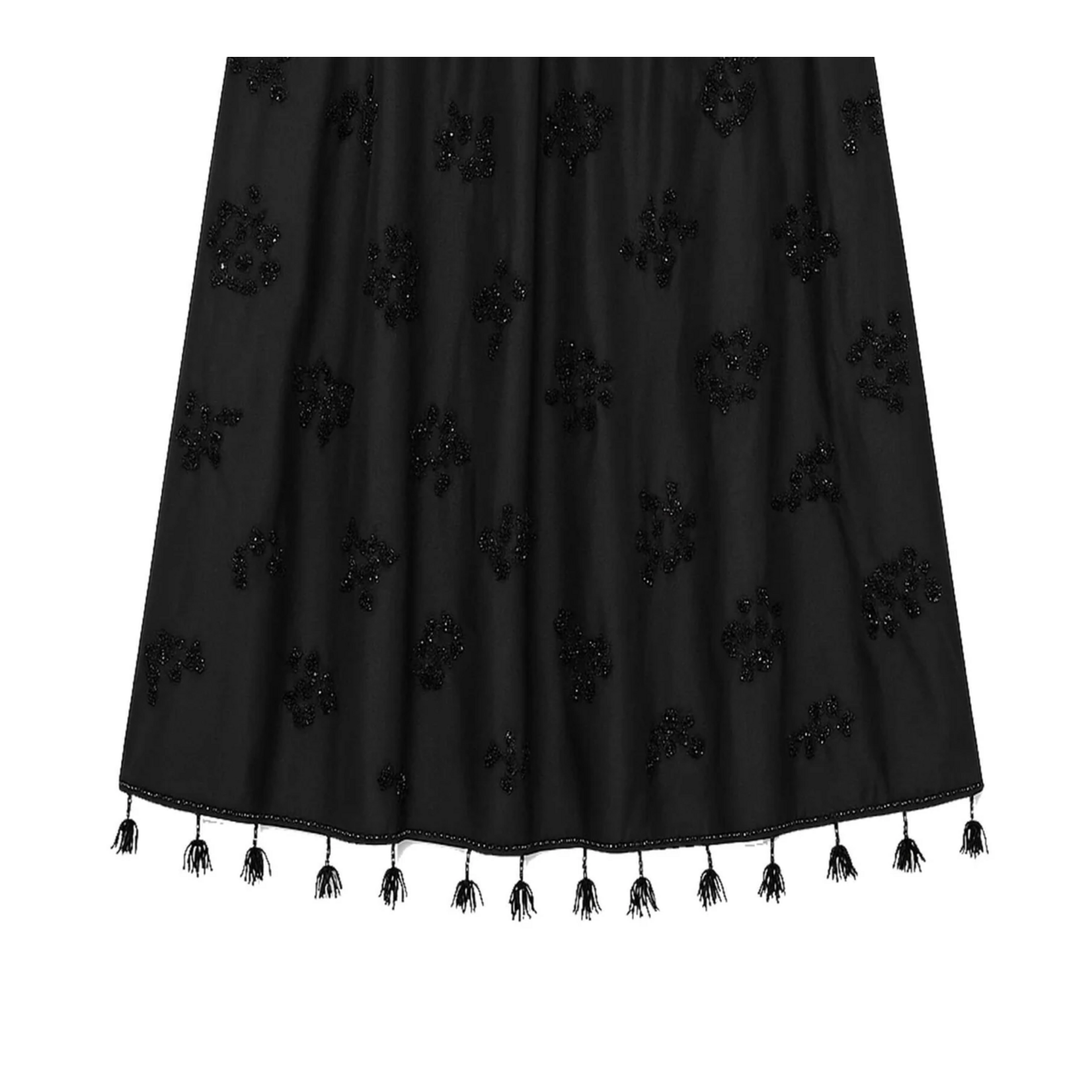 Beatrice Taffeta Skirt with Beads