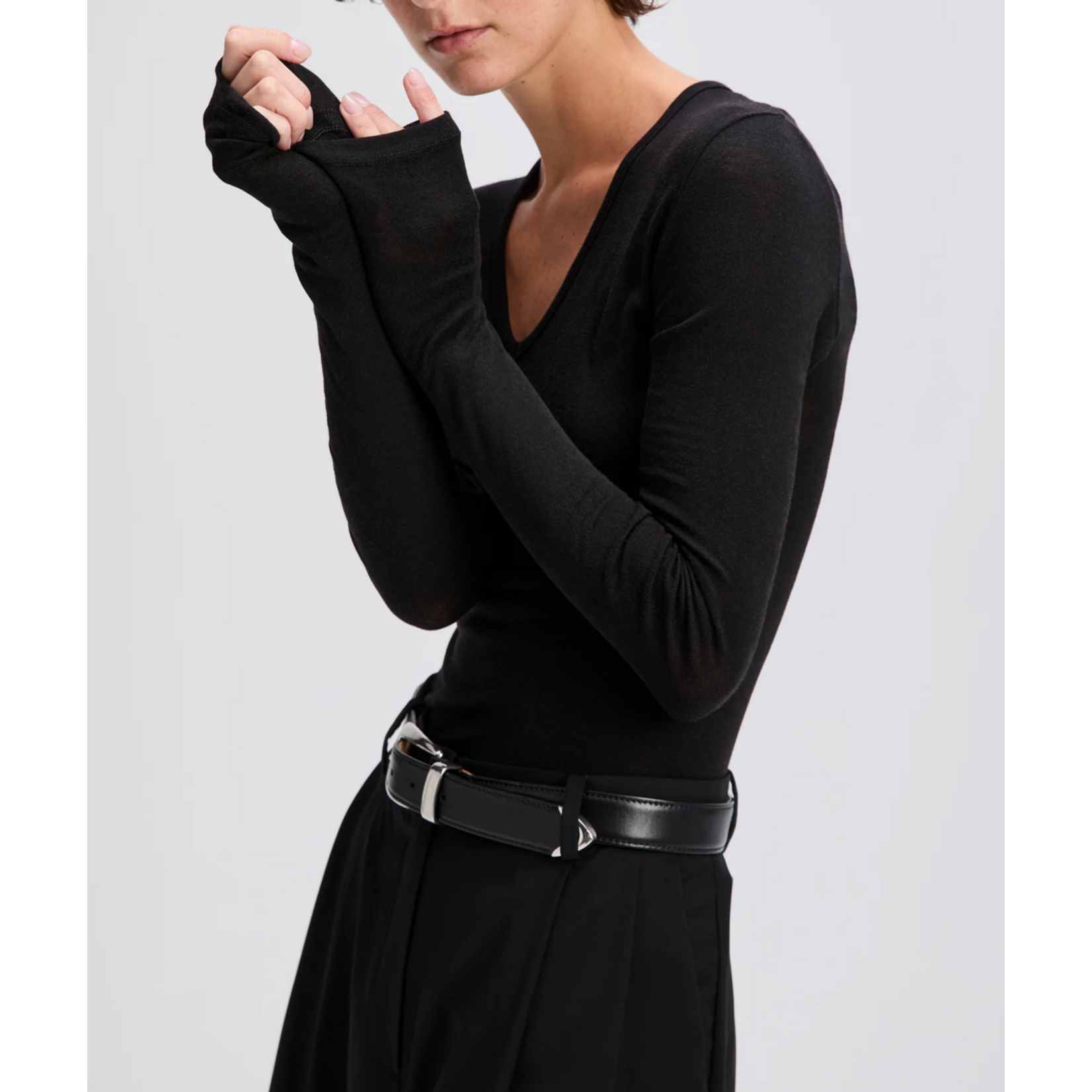 Sold Out NYC The Cashmere V-Neck