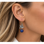 Arman Sarkisyan Love Bird with Lapis Drops 18k/Silver/Diamond (.40ct)