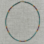 Theodosia Delicate Southwestern Necklace, 17 inches