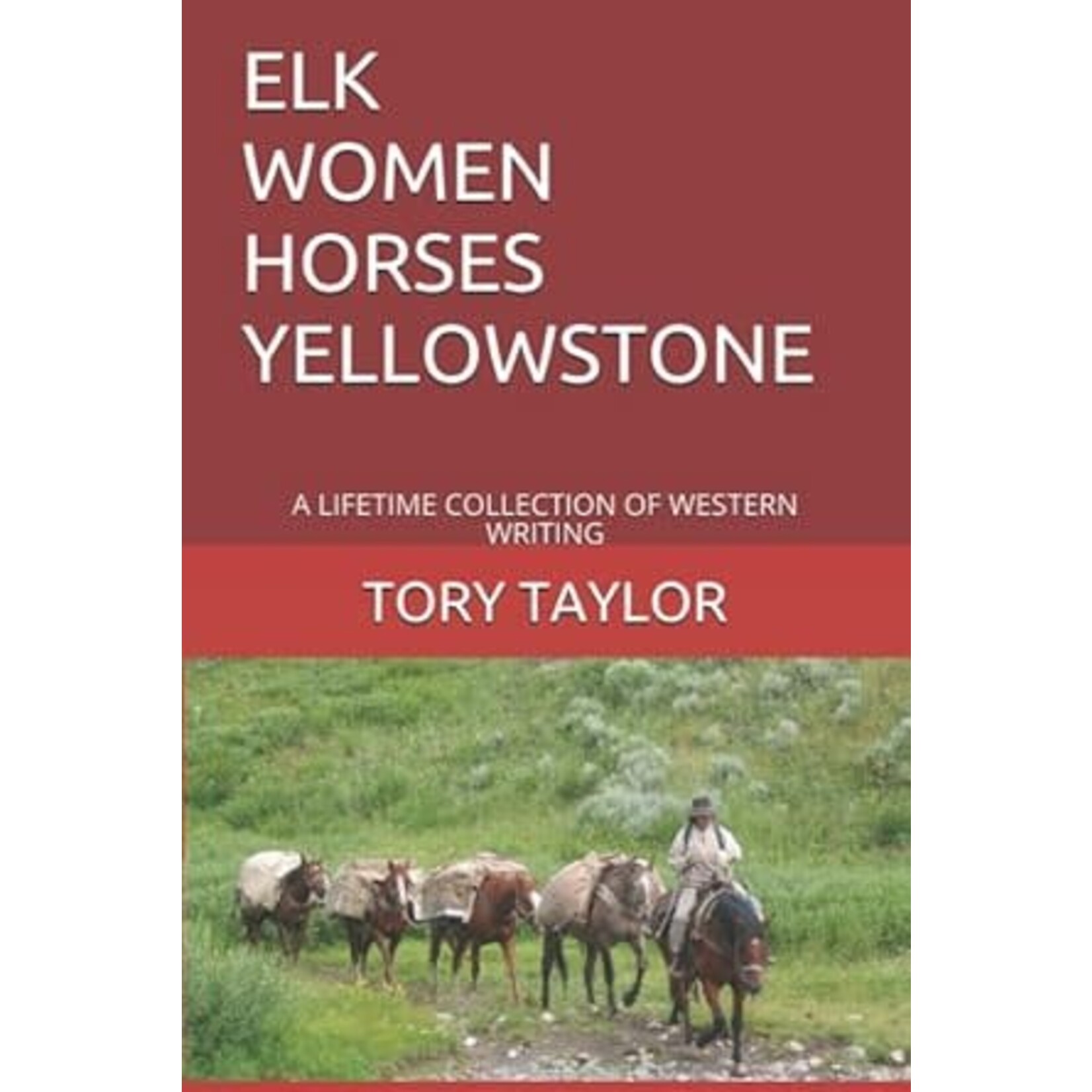 Elk Women Horses Yellowstone