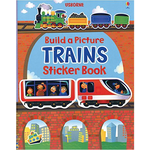 Build a Picture Trains Sticker Book