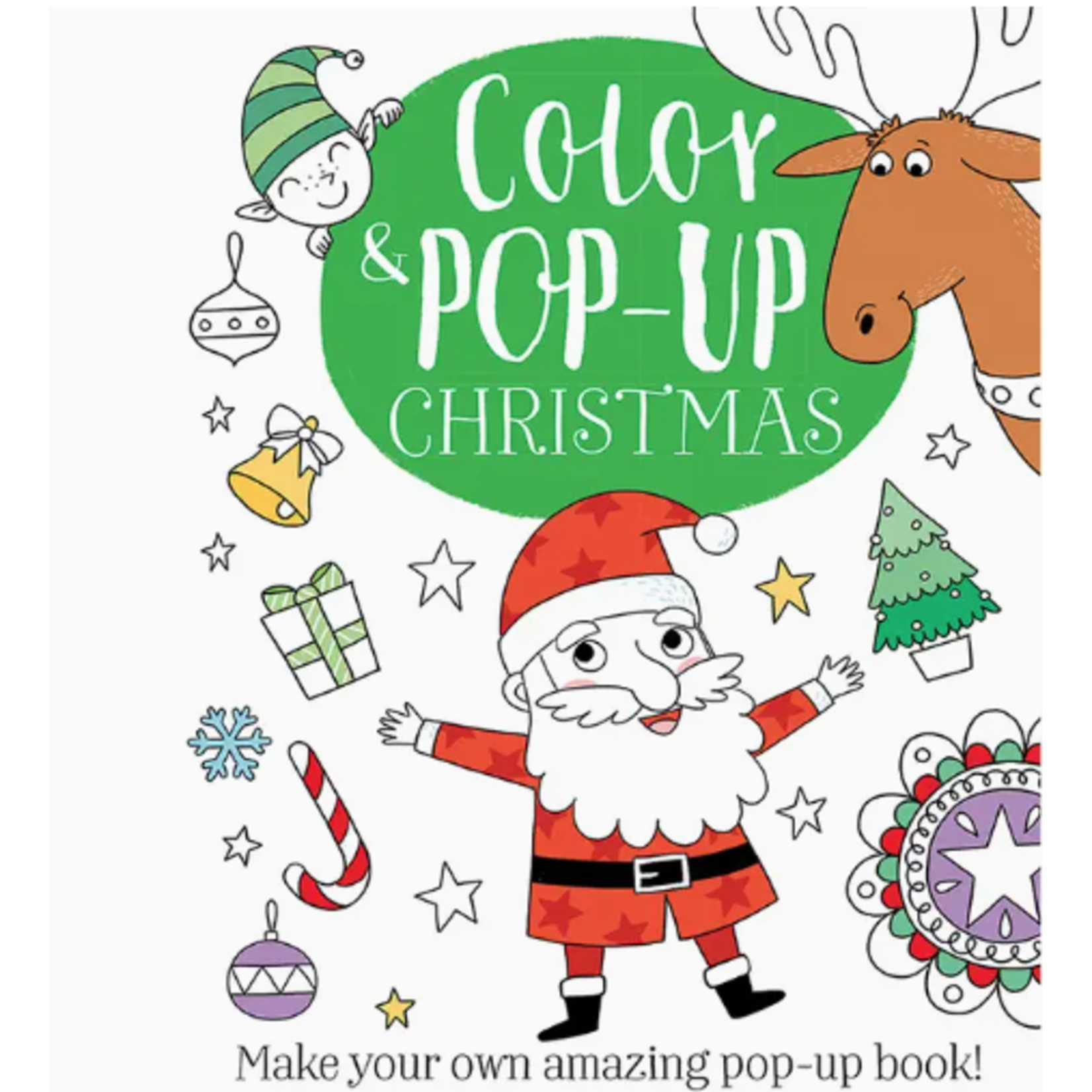 Color and Pop-up Christmas book