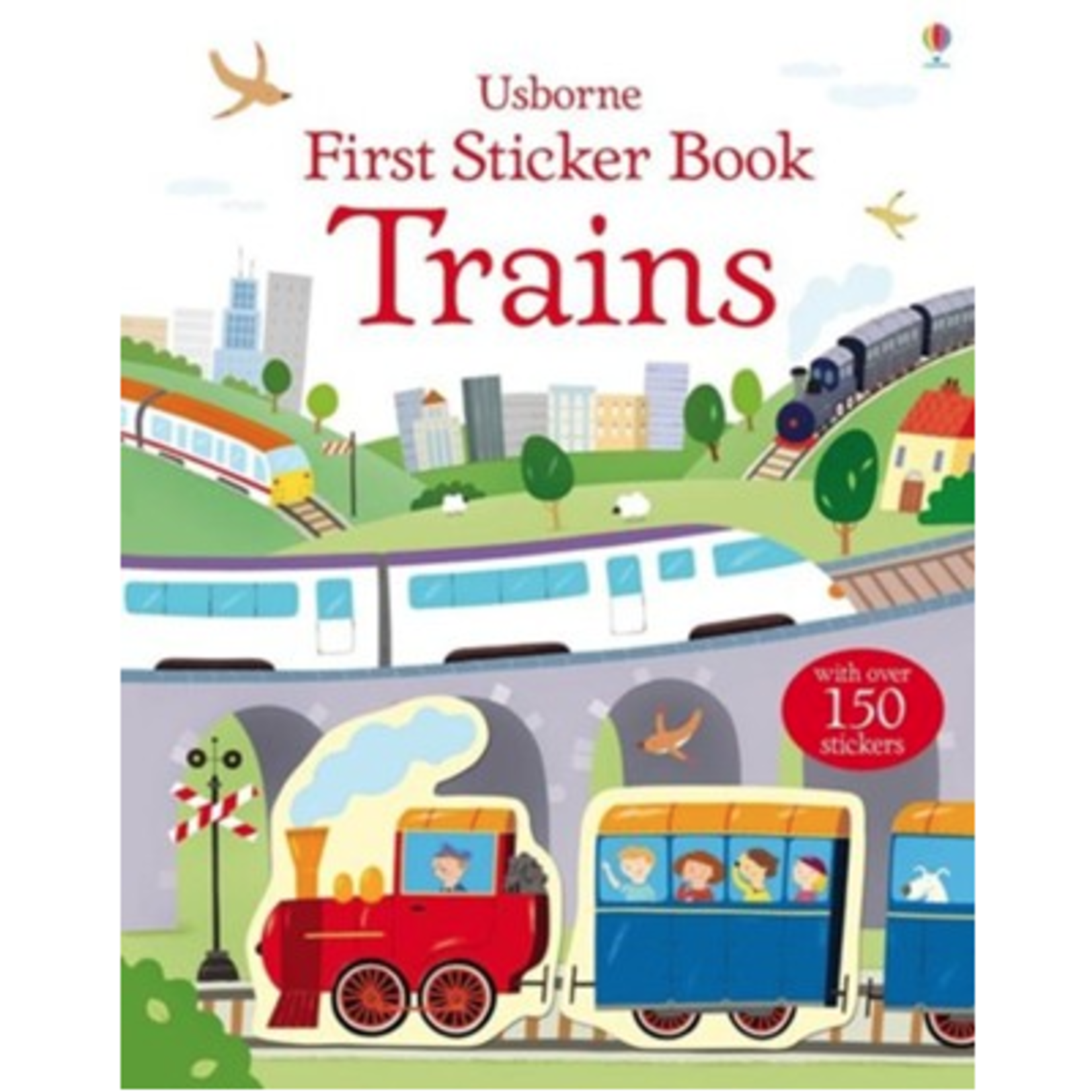 First Sticker Book Trains