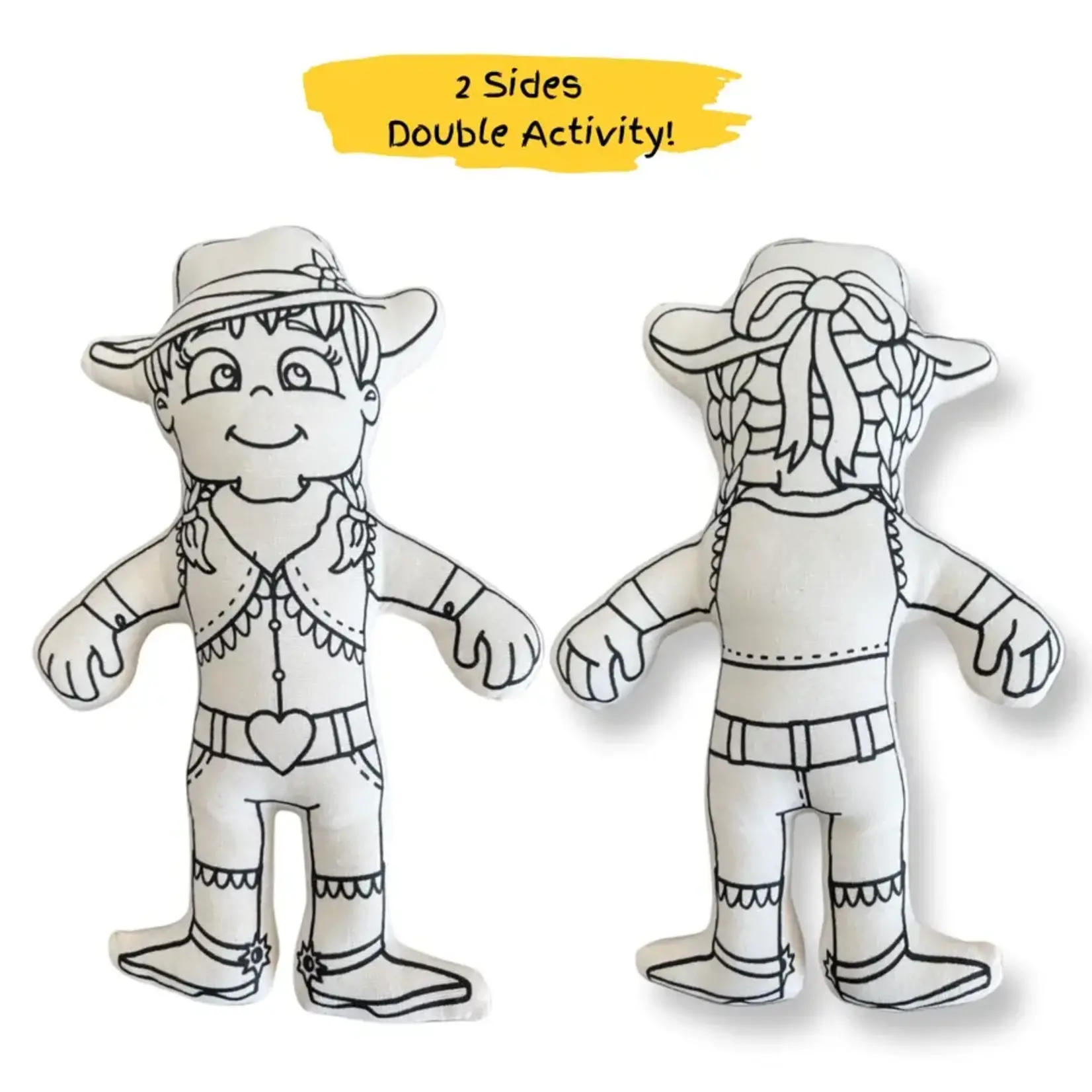 Kiboo Doodle Stuffies (Cowgirl)