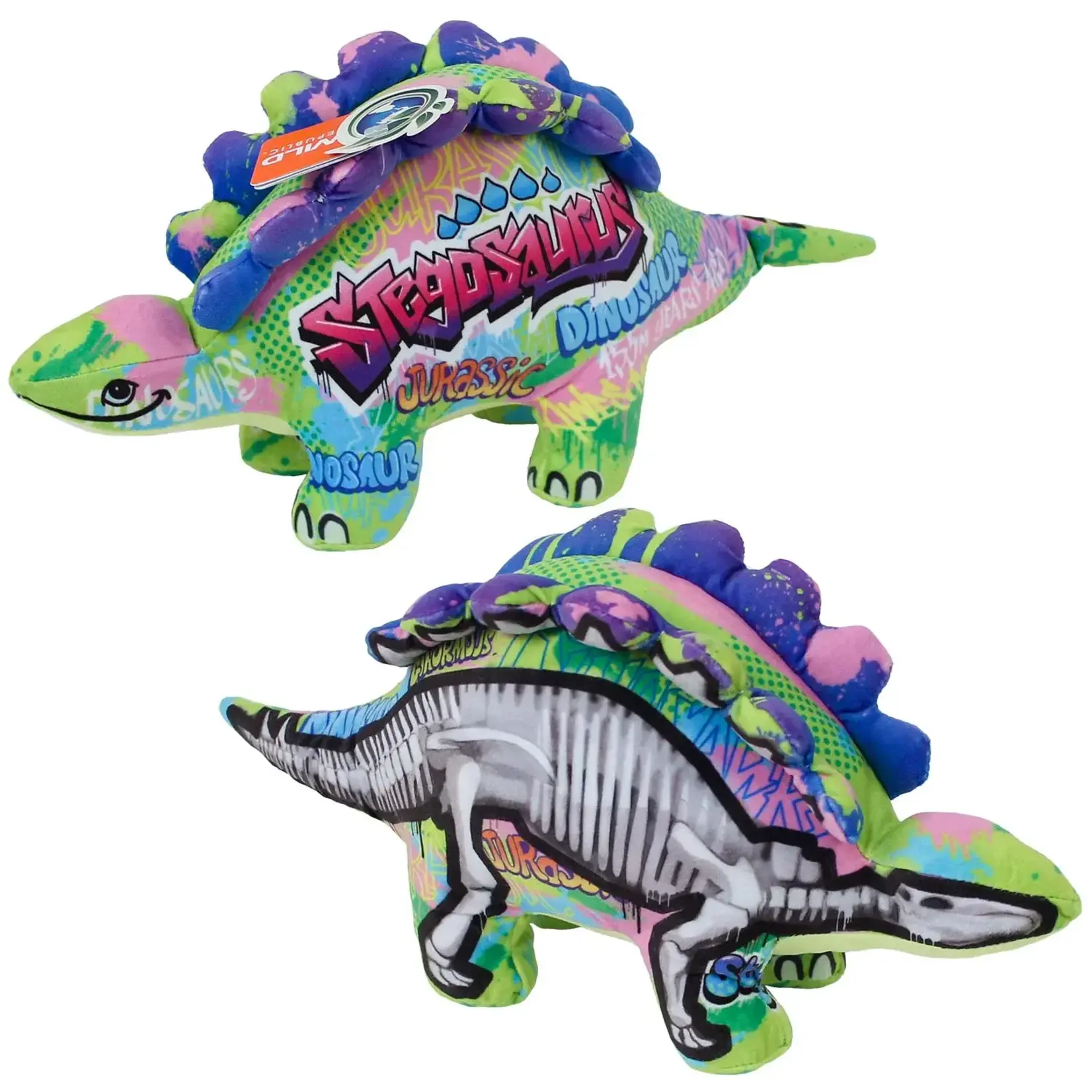 Stegosaurus graffiti