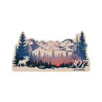 307 Moose mini sticker
