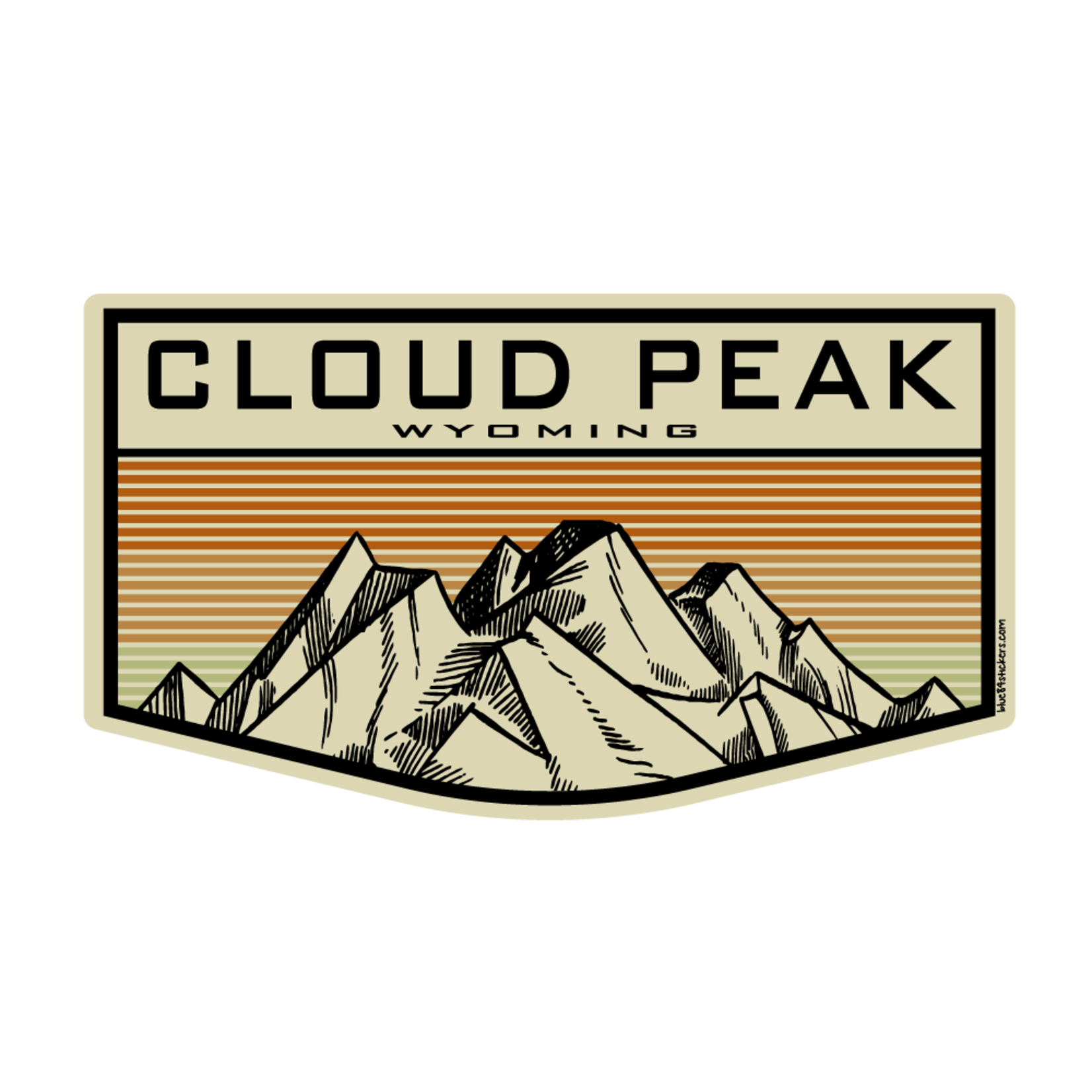 Cloud Peak Lrg Sticker