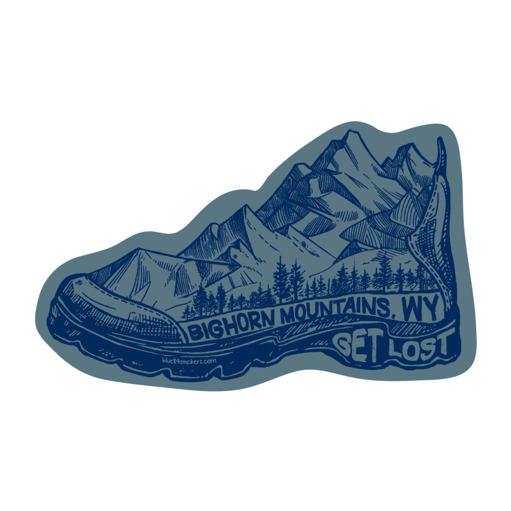 Mountain Boot Lrg Sticker