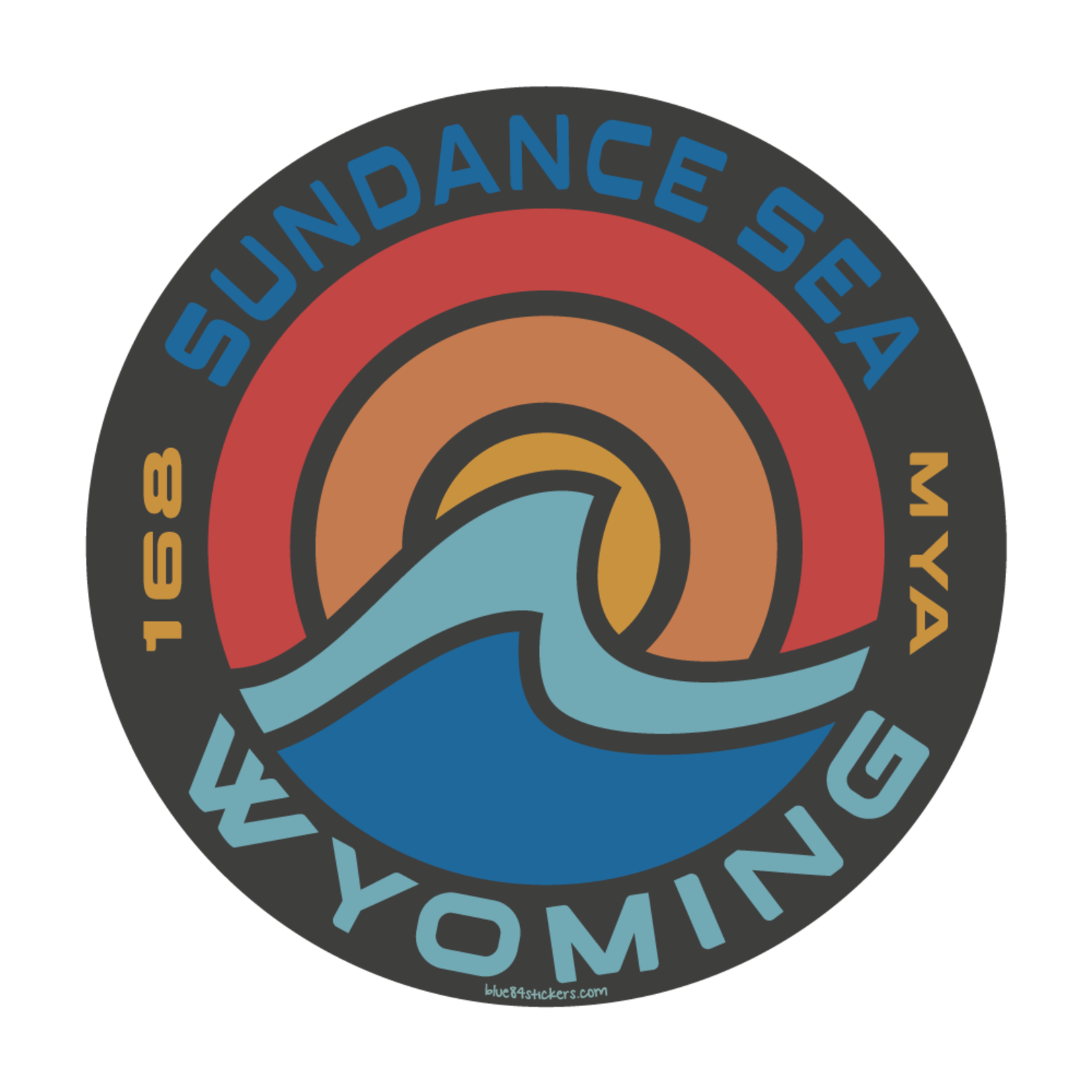 Sundance Sea Wyo Lrg Sticker