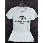 Museum Tee W Lt Blue L