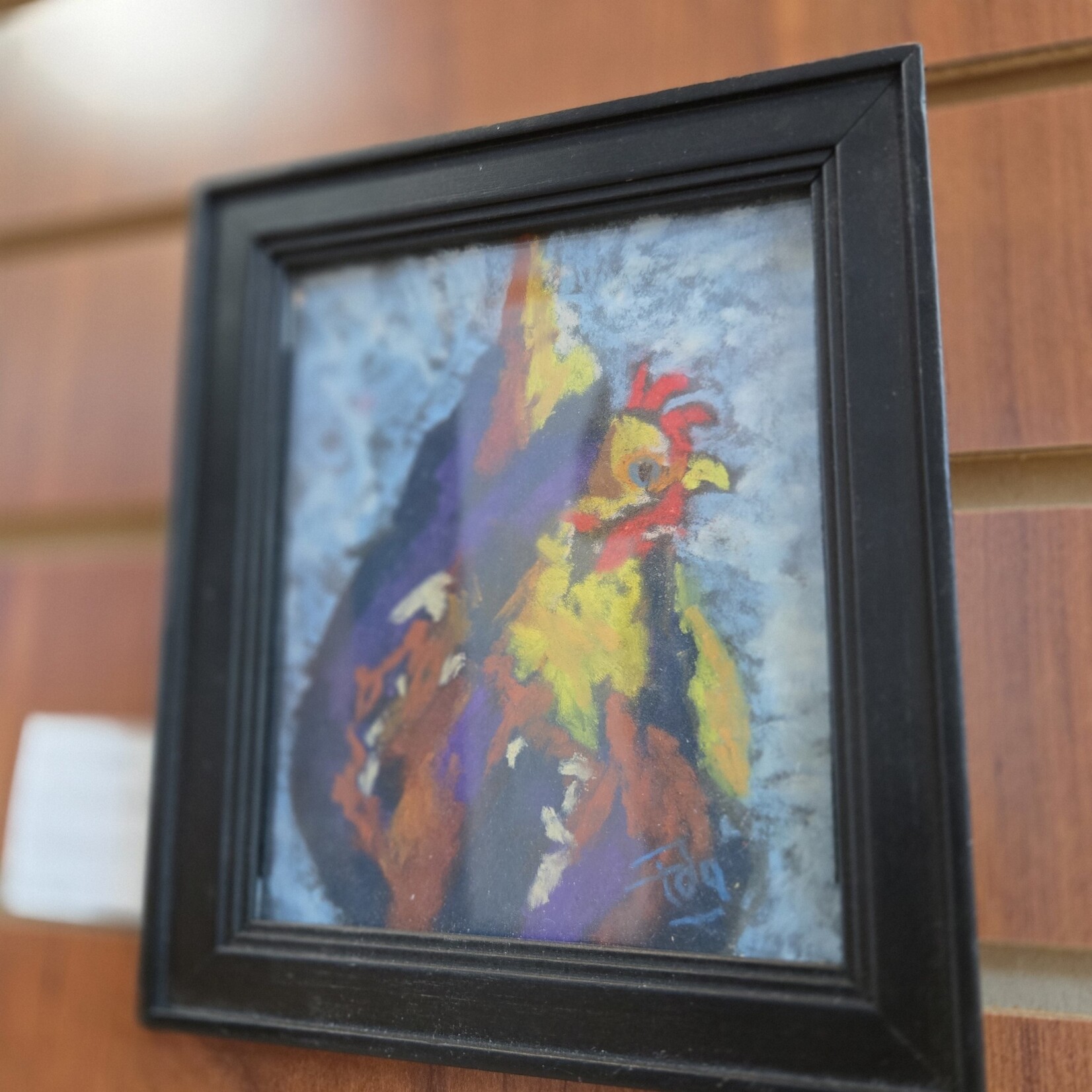 GER "Wooly Chicken" 4x5 Pastel