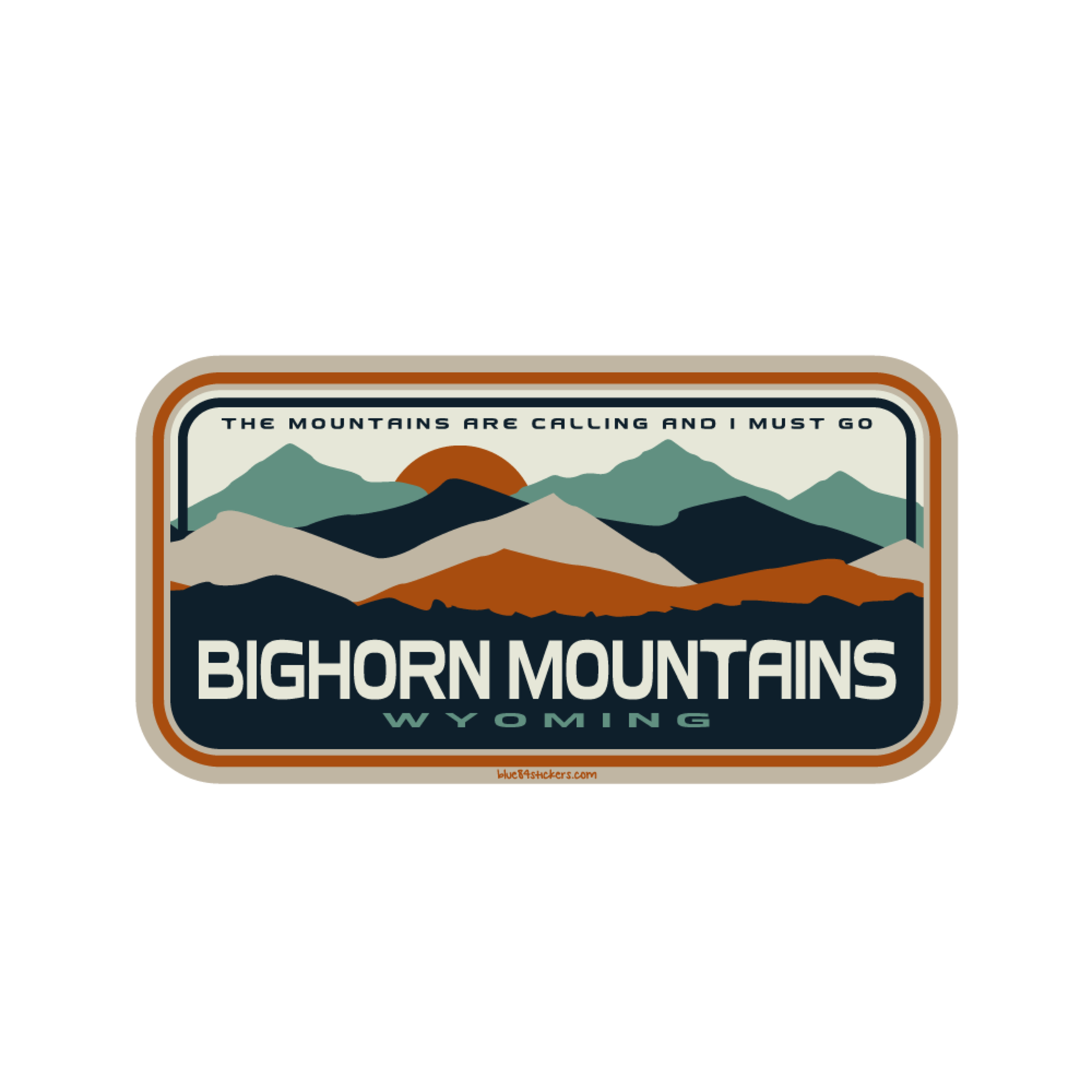 The Mountains Are Calling min sticker