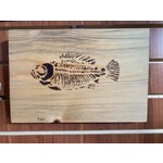 FUL Wood Burning Fossil Fish