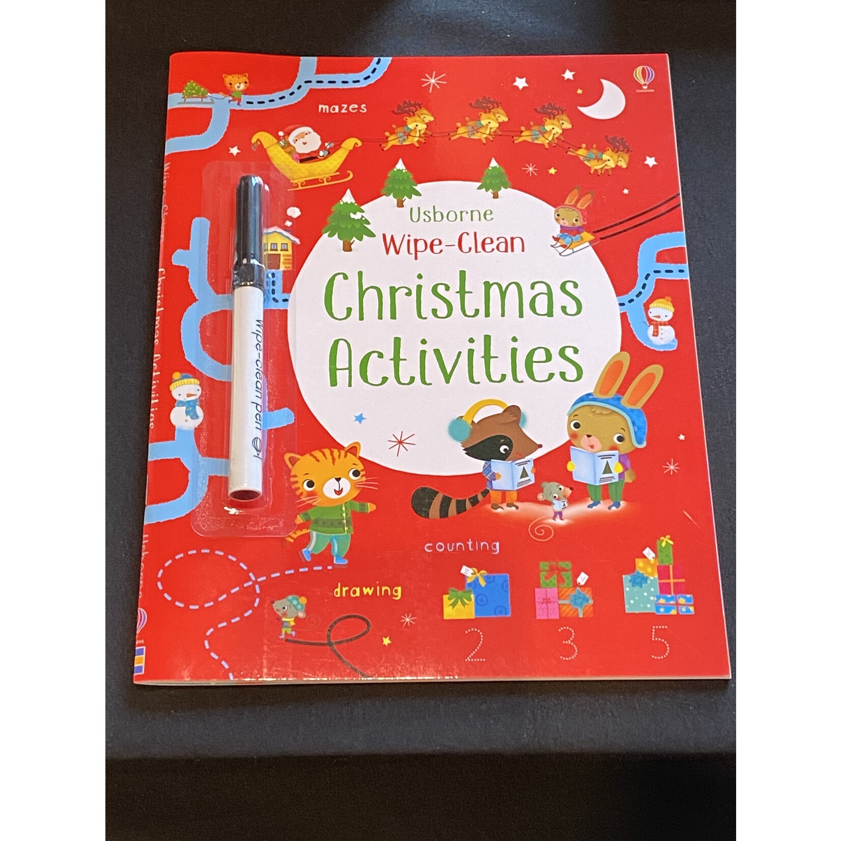 Wipe Clean Christmas Activity Book