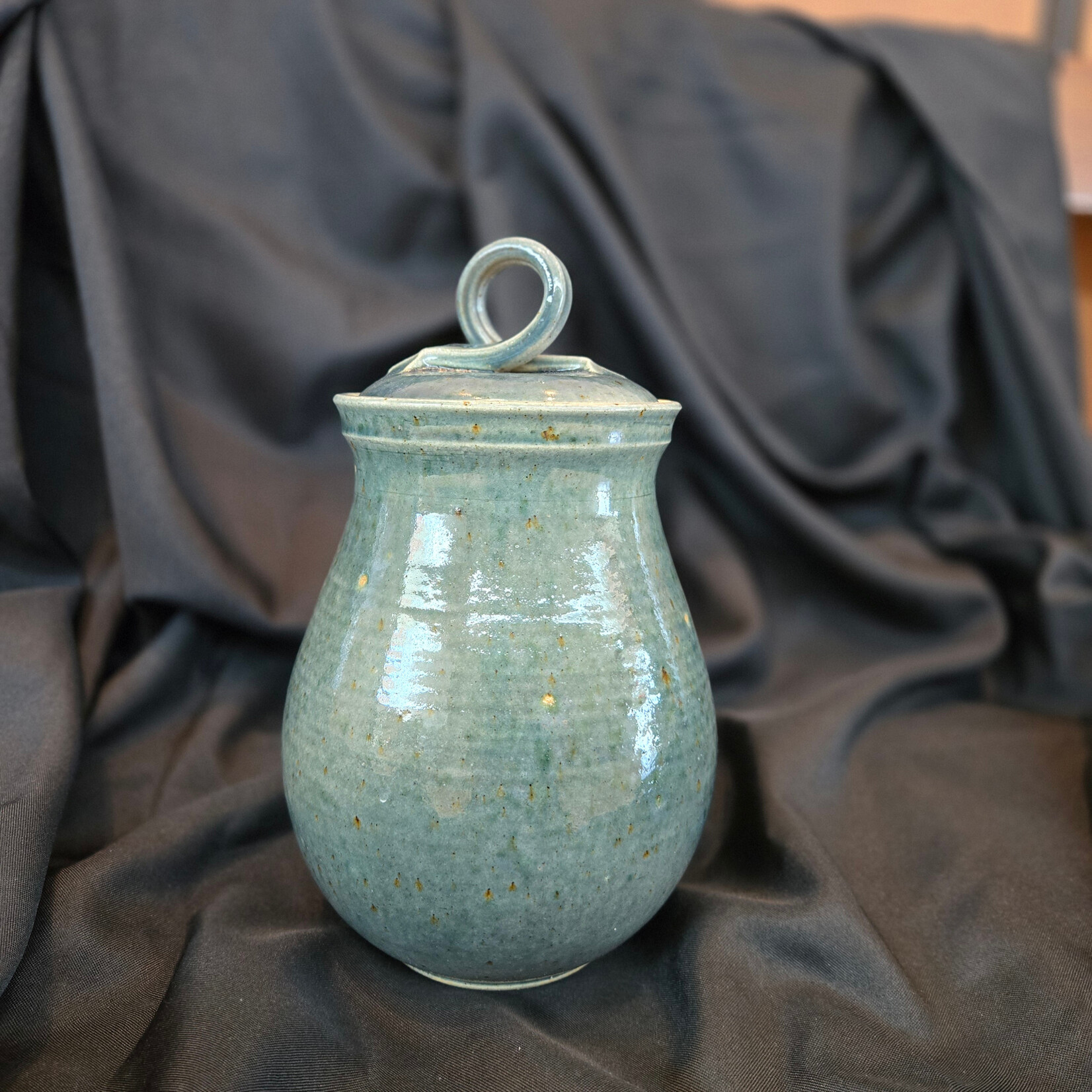 Large Blue Canister STE