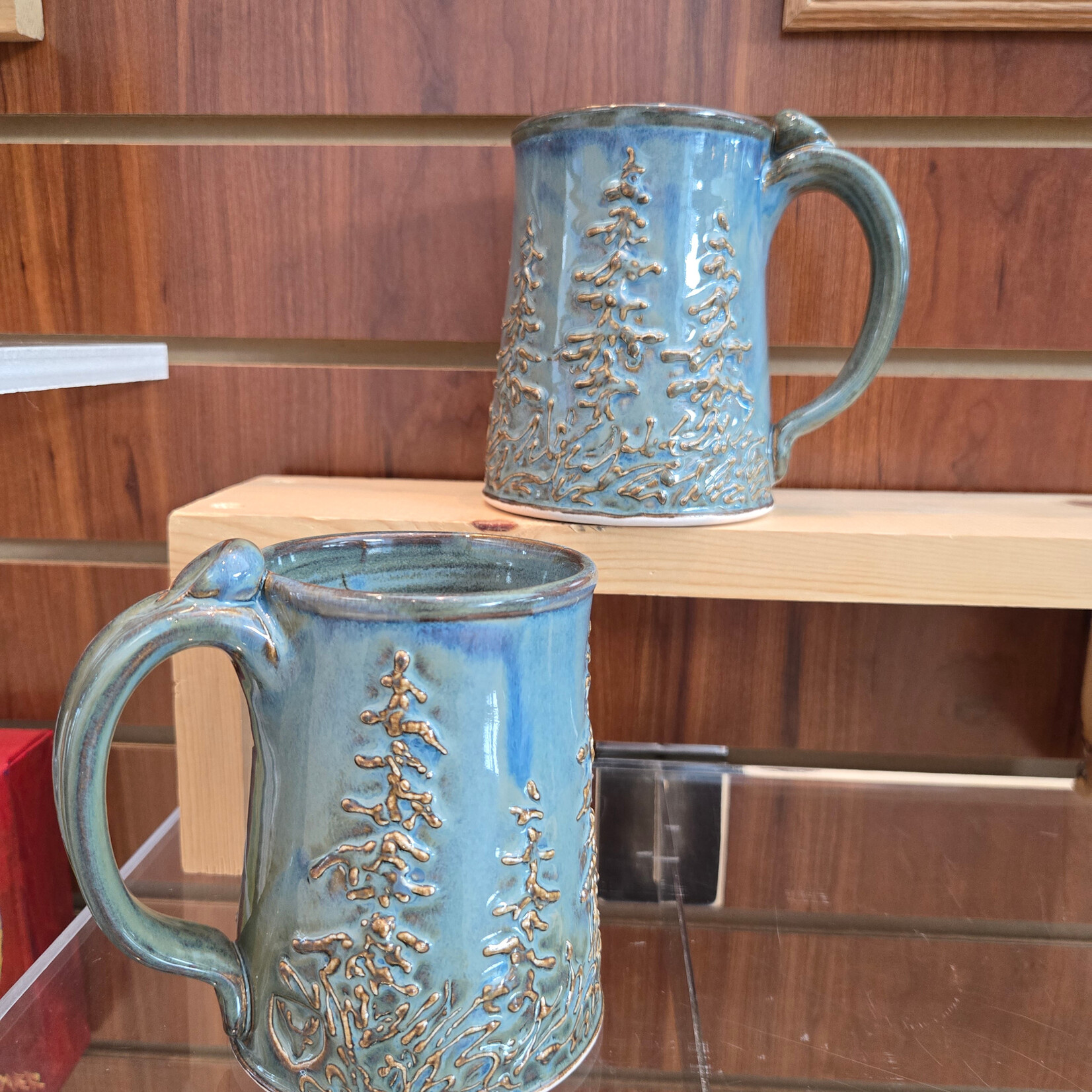 Blue/Green Tree Mug STE