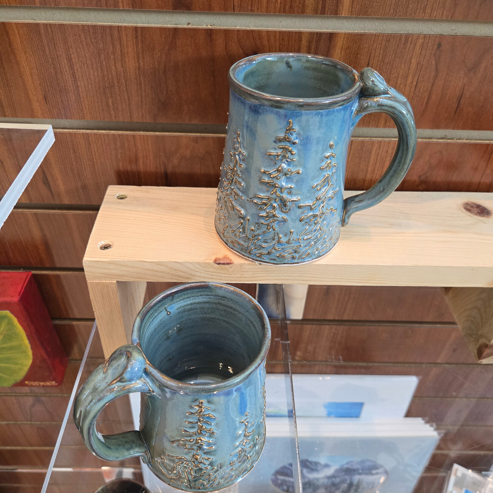 Blue/Green Tree Mug STE