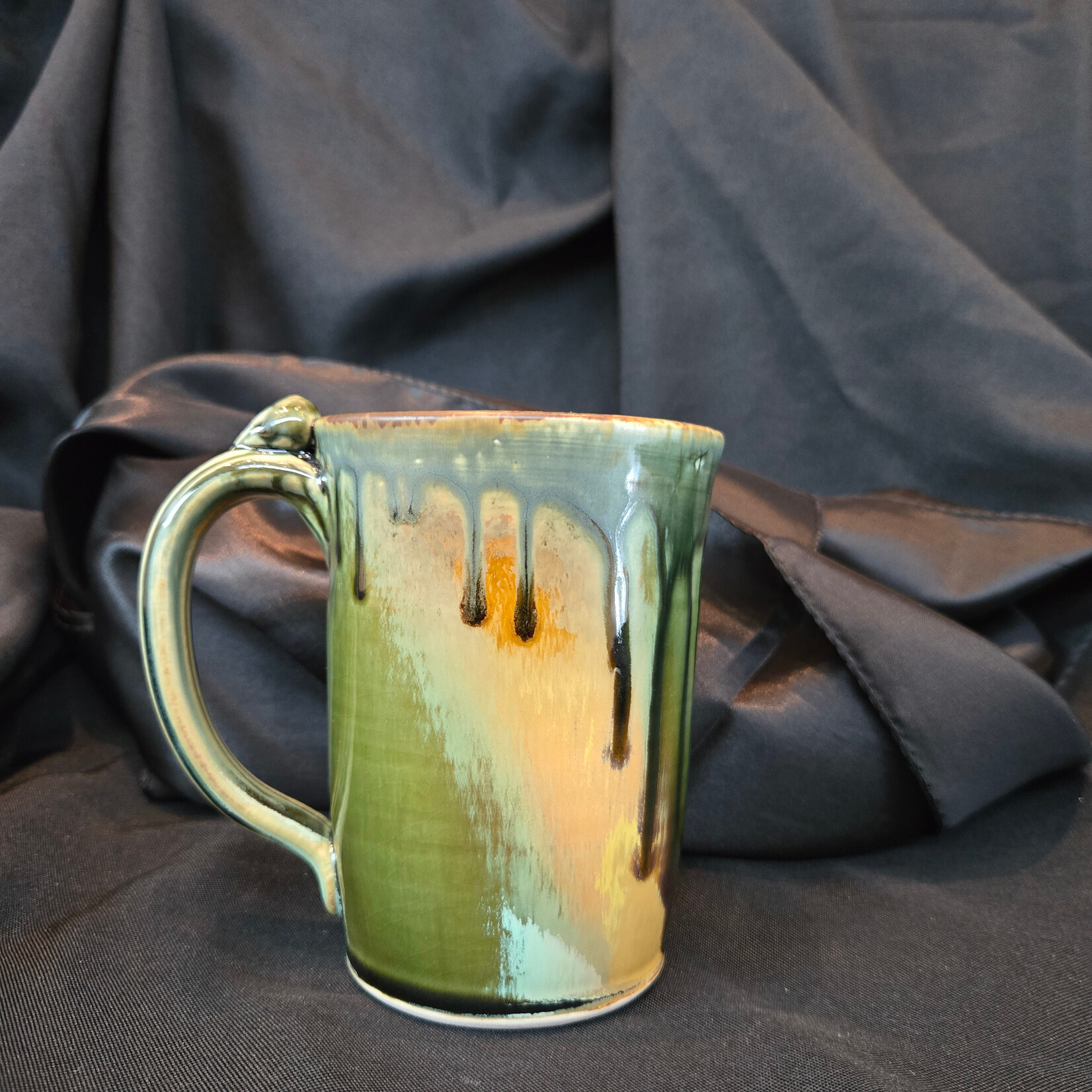 STE Green Drip Mug Large