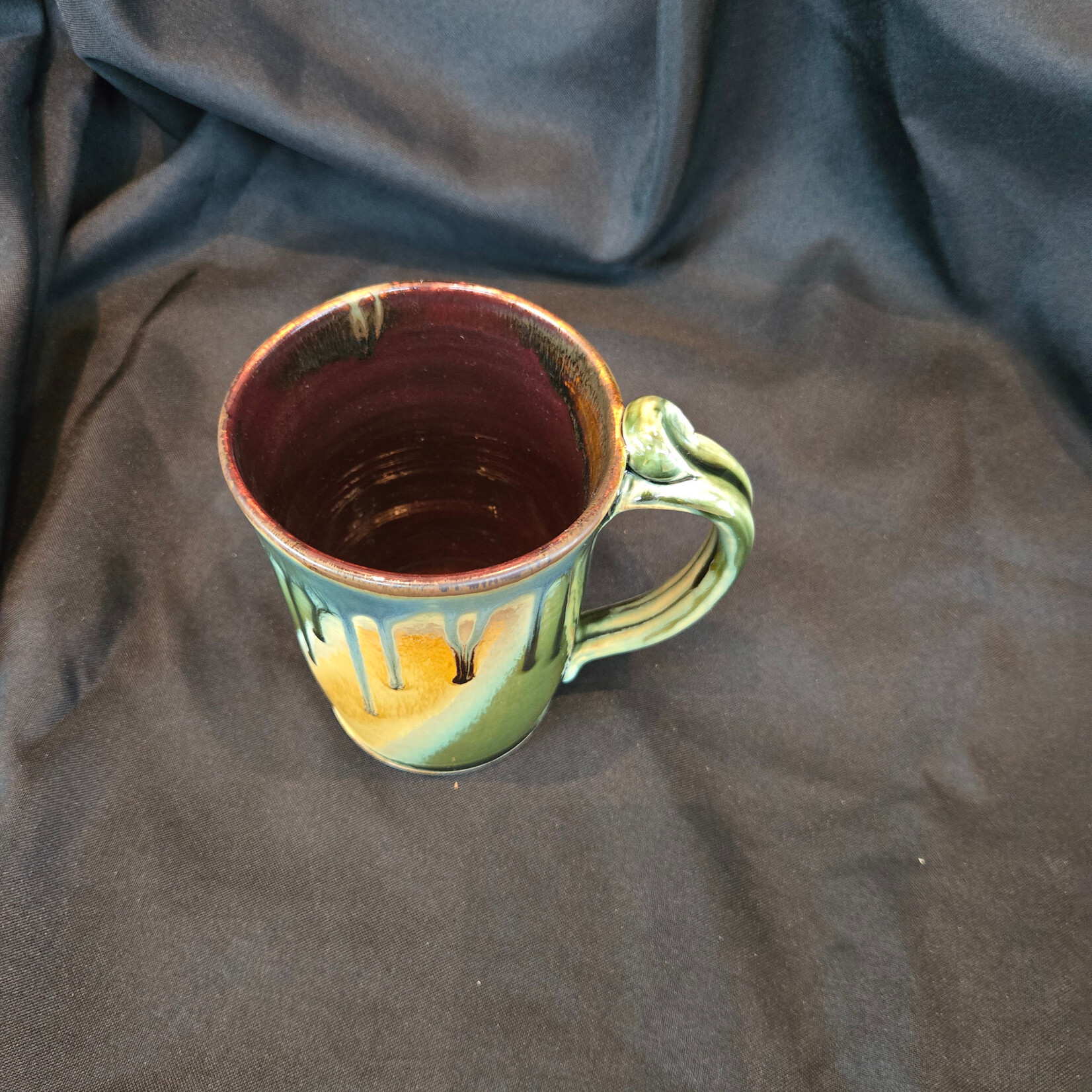 STE Green Drip Mug Large