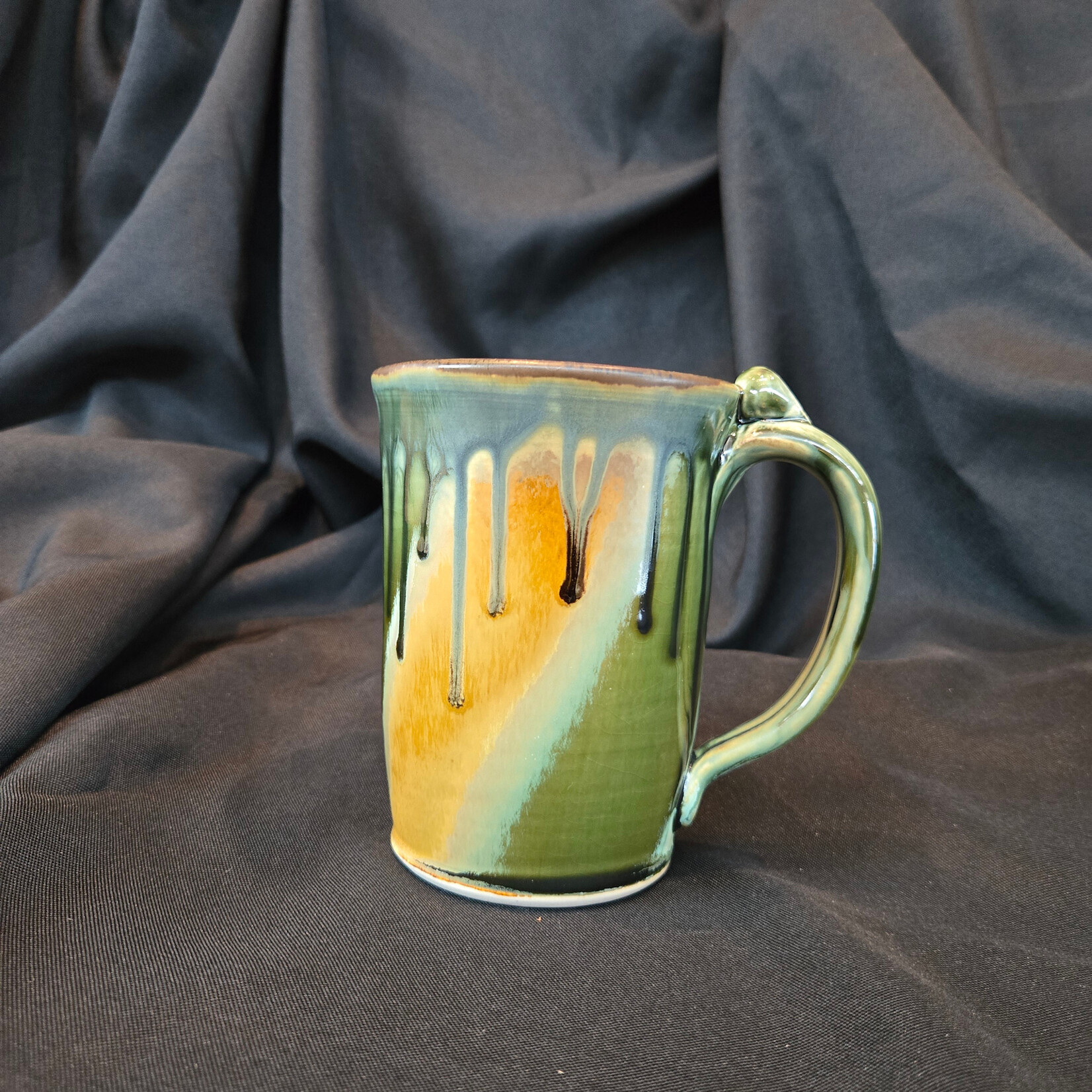STE Green Drip Mug Large
